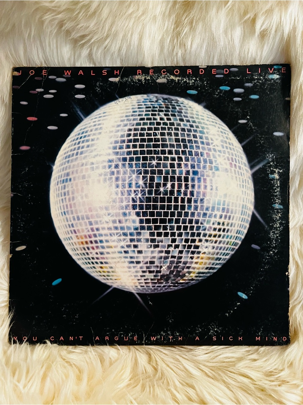 Joe Walsh recorded live 12 inch vinyl